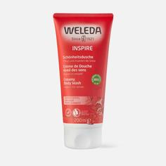 Гель для душа Weleda Inspire, с гранатом, 200 мл