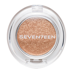 Тени для век Seventeen компактные металлик Silky Shadow Metallic золотой