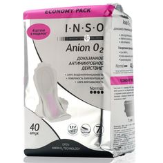 Женские прокладки INSO Anion O2 Normal 40шт