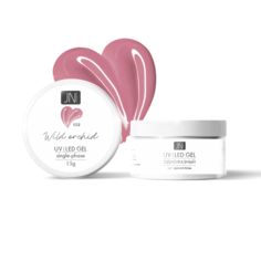 Однофазный гель JessNail Professional для моделирования ногтей 022 дикая роза 15г