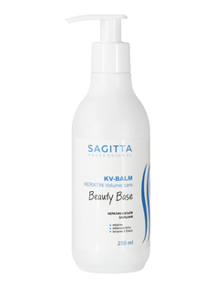 Бальзам для волос SAGITTA Beauty Base Kv-Balm Keratin Volume care для объема 250 мл