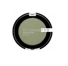 Тени для век Relouis тон 35 Green tea Pro Eyeshadow Satin, 2 шт.