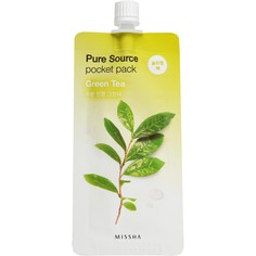 Маска для лица Missha Pure Source Pocket Pack - Green Tea 10 мл