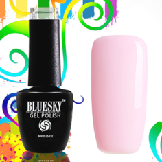 Гель-лак Bluesky Charm матовая крышечка 007 лилово-розовый 8 мл