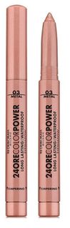 Тени карандаш стойкие Deborah Milano 24Ore Color Power Eyeshadow 1.4 г 2 шт