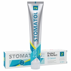 Зубная паста Stomatol Профилактическая Calcium 100г