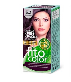 Стойкая крем-краска для волос Fitocolor тон Баклажан, 115мл х 3 шт.