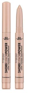 Тени карандаш стойкие Deborah Milano 24Ore Color Power Eyeshadow 1.4 г 2 шт