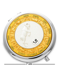 Зеркало серебр. Знак Зодиака - Козерог WIN- 02-10 113-601437 Art East