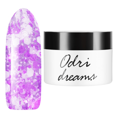 Гель-лак трехфазный irisk Odri Dreams с эффектами 15 Violet/White 5г
