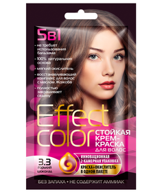 Крем-краска для волос Fito Косметик Effect Color тон Горький шоколад, 50 мл х 6 шт.