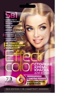 Крем-краска для волос FitoColor, Effect Color, тон Карамель, 50мл саше, 6шт.