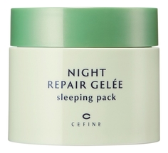 Желе CEFINE ночное восстанавливающее для лица и шеи Night Repair Gelee Sleeping Pack 80г