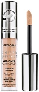 Корректор жидкий Deborah Milano 24 Ore Perfect All Over Concealer, 5.5 г, 2 шт