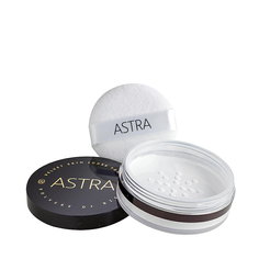 Пудра для лица Astra Velvet skin loose powder рассыпчатая, тон 01, 53 г