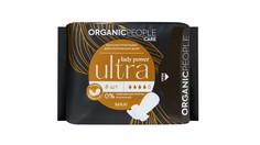 Прокладки Organic People Lady Power Ultra Maxi 4 капли, 8 шт.