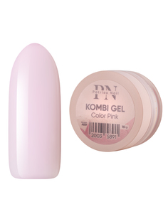 Гель для ногтей Patrisa Nail Color Pink для наращивания и моделирования, 15 г