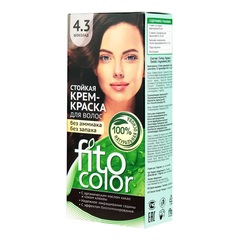 Стойкая крем-краска для волос FitoColor тон Шоколад 115мл 3 шт
