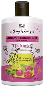 Пена для ванны Family Cosmetics Juicy & Spicy Малина и Лемонграсс, 700мл х 2шт.