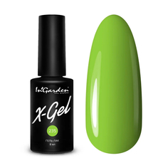Гель-лак для ногтей InGarden X-Gel №235 зеленый, 8 мл