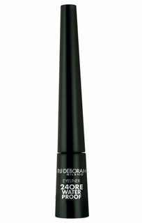 Подводка для век жидкая Deborah Milano Eyeliner 24Ore Waterproof тон черный, 2.9 г х 2 шт.
