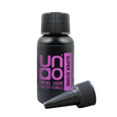 Топ для гель-лака UNO Super Shine глянцевый для ногтей, без липкого слоя, прозрачный, 30 г