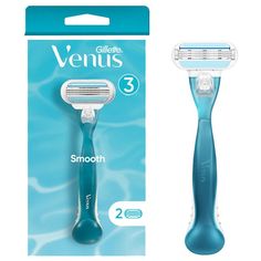 Женская бритва Gillette Venus Smooth с 2 сменными картриджами