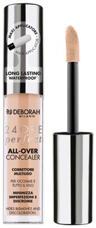 Корректор жидкий Deborah Milano 24 Ore Perfect All Over Concealer, 5.5 г, 2 шт