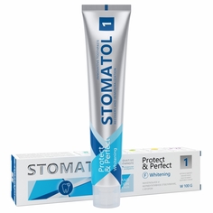 Зубная паста Stomatol Whitening Профилактическая 100г