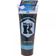Kai men’s k shaving style гель для бритья с протеинами шёлка и алоэ, 205 гр