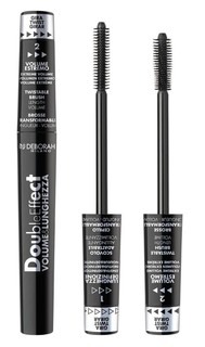 Тушь для ресниц Deborah Milano Mascara Double Effect, тон черный, 8 мл х 2 шт.