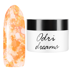 Гель-лак трехфазный irisk Odri Dreams с эффектами 13 Orange/White 5г