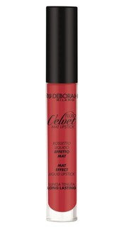 Помада для губ Deborah Milano Fluid Velvet Mat Lipstick, тон 06, 4.5 г х 2 шт.