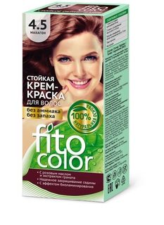 Стойкая крем-краска для волос FitoColor тон Махагон 115мл 3 шт