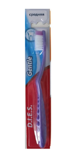 DIES Зубная щетка GENTLE Фиолетовая Средняя