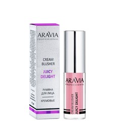 Румяна жидкие кремовые Aravia 02 blusher JUICY DELIGHT 5 мл