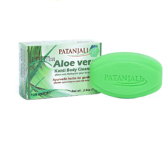 Твердое мыло Patanjali Алое вера канти 75 г