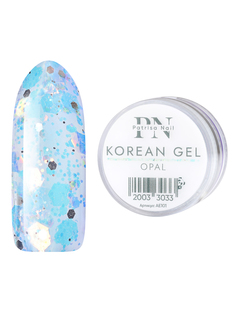 Гель для дизайна ногтей Patrisa Nail KOREAN GEL Opal камифубуки, 5 г