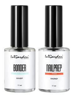 Праймер для гель лака бондер для ногтей InGarden бескислотный набор для маникюра 11 мл