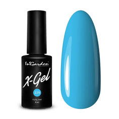 Гель-лак для ногтей InGarden, X-Gel №229 голубой, 8 мл