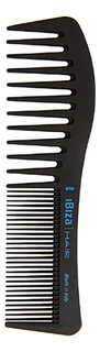 Карбоновая расческа для волос Ibiza Hair Carbon Comb Wave волнистая