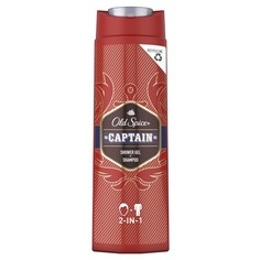 Old Spice Гель для душа и шампунь 2 в 1 Old Spice Captain, 400 мл