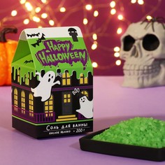 Соль Happy Halloween, аромат кислое яблоко, 200 гр Чистое счастье