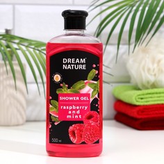 Dream Nature Гель для душа "Малина и мята", 500 мл