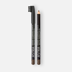 Карандаш для бровей Astra Expert eyebrow контурный, тон EB3, 4 г