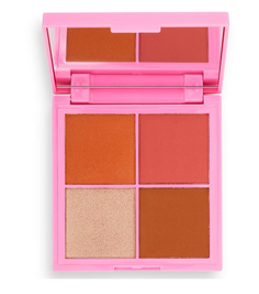 Палетка для макияжа I Heart Makeup Tasty Cupcake Caramel Candy Face And Cheek Palette 10 г