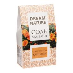 Природная соль для ванн Dream Nature, календула, 500 г No Brand