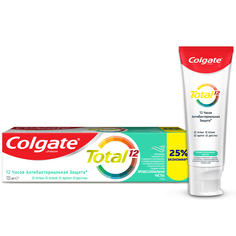 Зубная паста-гель Colgate Total 12 Профессиональная чистка комплексный уход, 125 мл