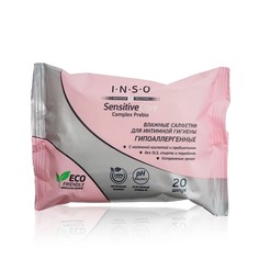 Влажные салфетки Inso для интимной гигиены Sensitive Care 20шт
