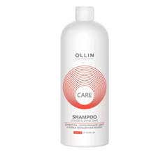 Шампунь Ollin Professional CARE сохраняющий цвет и блеск окрашенных волос 1000мл